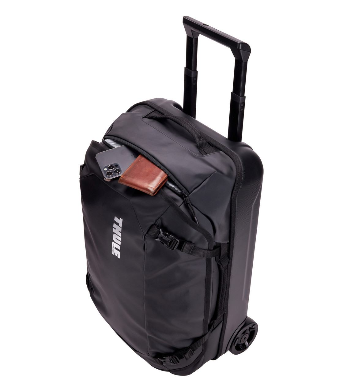 TCCO222K Дорожная сумка на колесиках Thule Chasm Carry On 55cm/40л, черная, 3204985 - фото 9 - id-p224235171