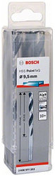 Сверло по металлу BOSCH 9.5х125 мм  по 10 шт HSS PointTeQ