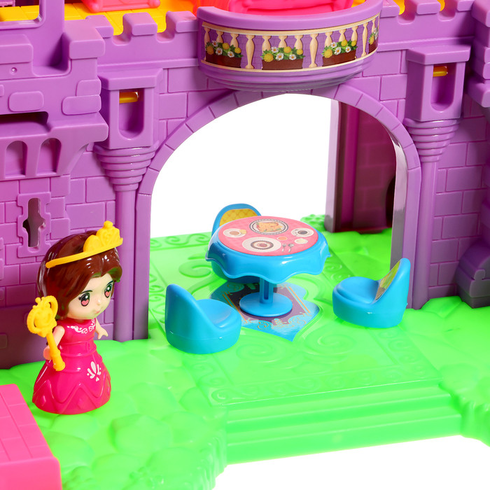 Замок для кукол "Сказка" с набором мебели и аксессуарами - фото 5 - id-p224235385