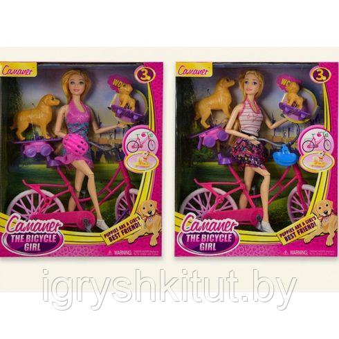 Игровой набор Кукла с велосипедом - фото 1 - id-p224235677