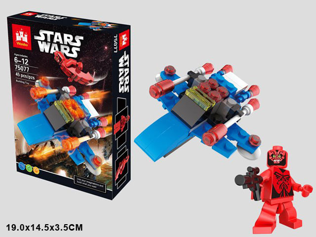 Конструктор звездные воины Star Wars Дарт Мол аналог лего lego 54 детали 75077 - фото 2 - id-p224237324