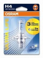 Автомобильная лампа Osram H4 Ultra Life 1шт [64193ULT-01B] - фото 1 - id-p224236601