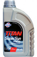 Моторное масло Fuchs Titan Supersyn Longlife 0W-40 1л