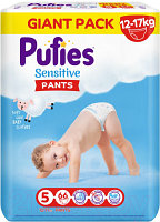 Подгузники-трусики детские Pufies Pants Sensitive Junior 12-17кг