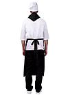 Комплект шеф-повара, повара,мужской (цвет бело-черный), фото 4