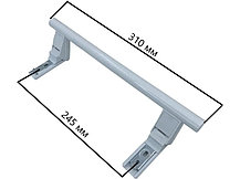 Ручка двери для холодильника Liebherr 00542359 (310mm, белая, 743067000, WL562A, 00542366, 00542359, DHF002LB,, фото 3