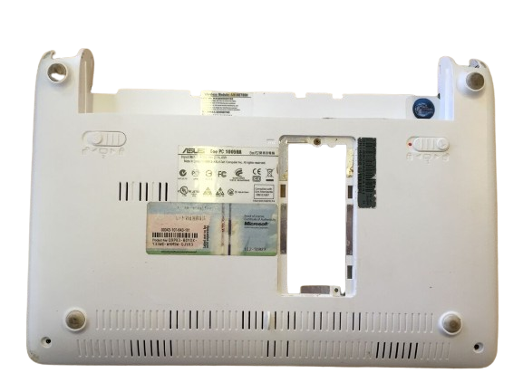 Нижняя часть корпуса Asus EEE PC 1005HA, белая (с разбора)