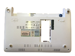 Нижняя часть корпуса Asus EEE PC 1005HA, белая (с разбора)