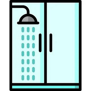 Душевые кабины, стекла (ограждения)