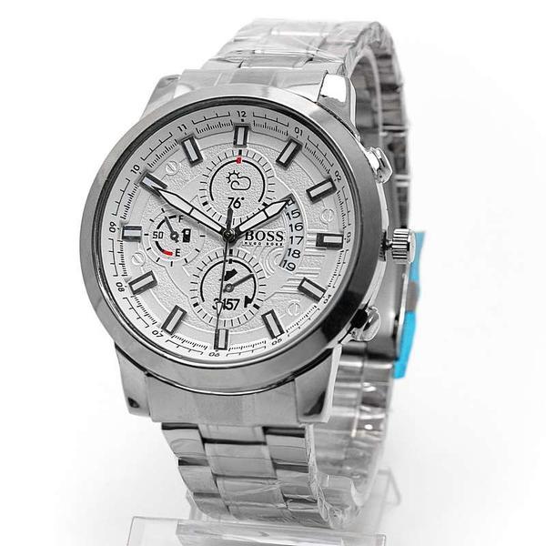 Часы мужские Hugo Boss 9908G с металлическим ремешком - фото 2 - id-p224250377
