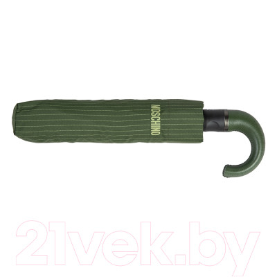 Зонт складной Moschino 8509-ToplessM Pinstripes Green - фото 5 - id-p223074700