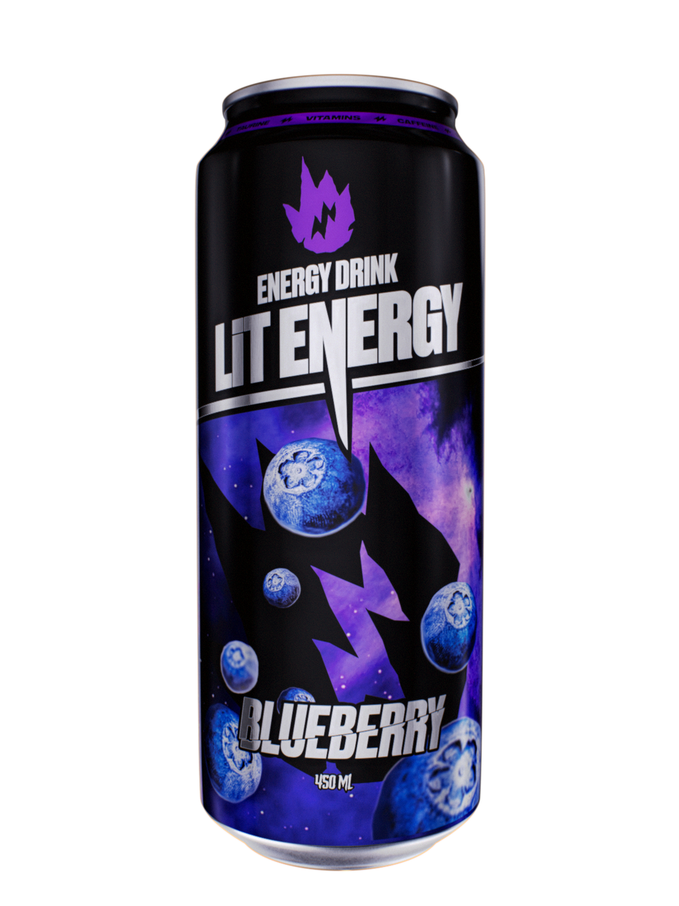 Напиток энергетический LITENERGY BLUEBERRY 0.45л(УПАКОВКА 12 ШТ) - фото 1 - id-p209659521
