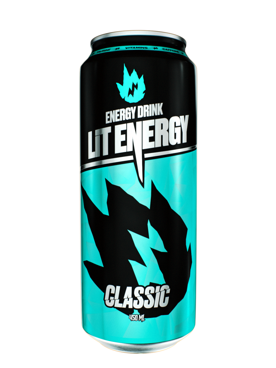 Напиток энергетический LITENERGY CLASSIC 0.45л(УПАКОВКА 12 БАНОК)