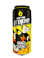 Напиток энергетический LITENERGY MANGO COCONUT 0.45л(УПАКОВКА 12 ШТ)