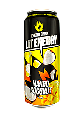 Напиток энергетический LITENERGY MANGO COCONUT 0.45л(УПАКОВКА 12 ШТ)