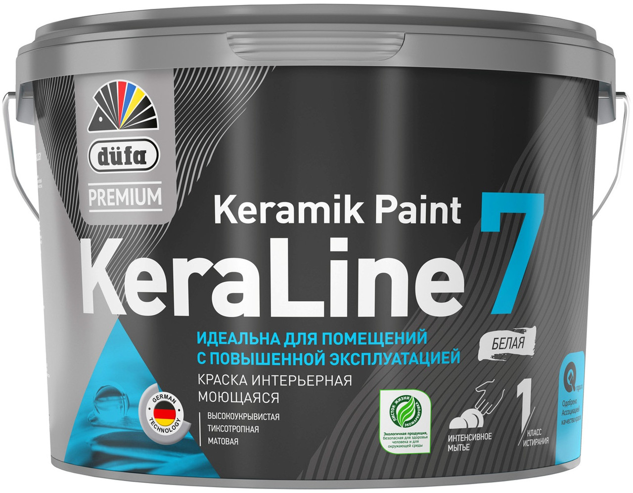 Dufa KeraLine 7 Дюфа Кералайн 7 2,5 л для помещений с повышенной эксплуатацией