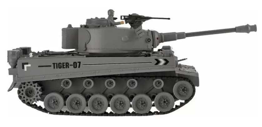 Радиоуправляемый танк Tiger 789-3 1:18 - фото 2 - id-p224253169