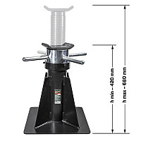 Подставка-домкрат ремонтная механическая винтовая 20т Rock Force RF-TZ200011