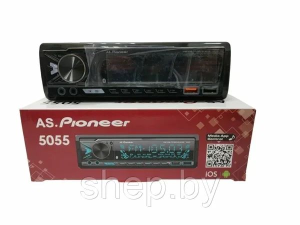 Автомагнитола AS.Pioneer 5055 + пульт ДУ - фото 2 - id-p224256632