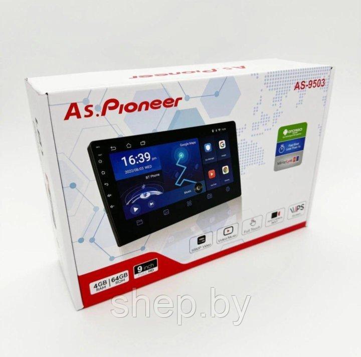 Магнитола 2 DIN  AS.Pioneer AS-9503  Android 12, 9дюймов , 4/64 gb