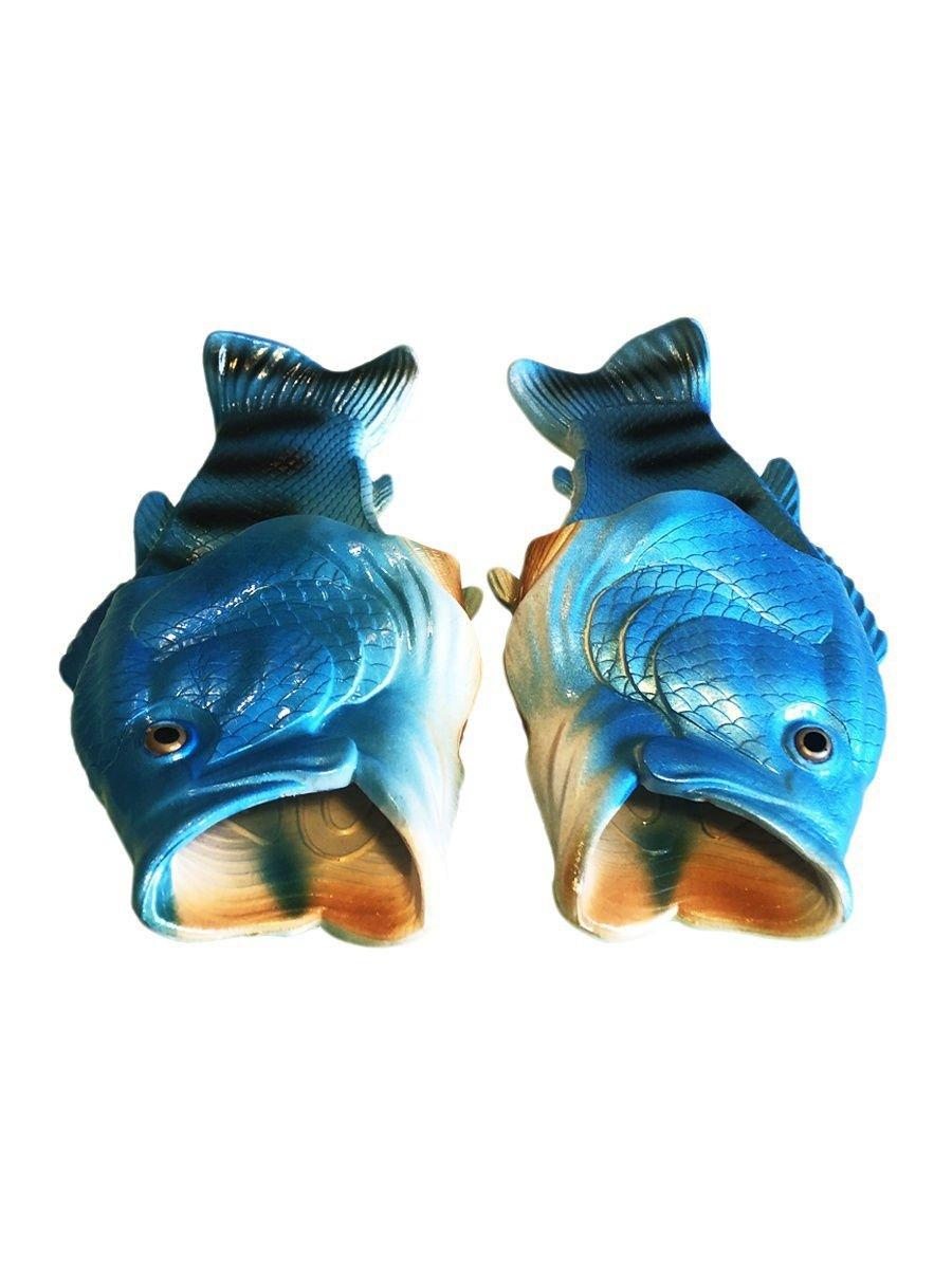 Тапочки Рыбашаг голубые, Размер обуви (36-37)