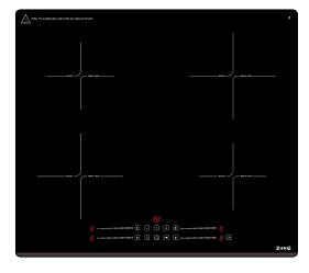 Индукционная варочная панель ZORG INO61 black