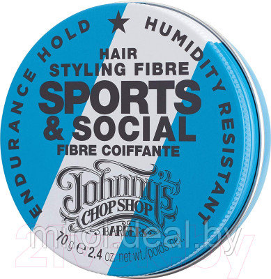 Паста для укладки волос Johnny's Chop Shop Sports & Social Hair Styling Fibre - фото 3 - id-p224261565