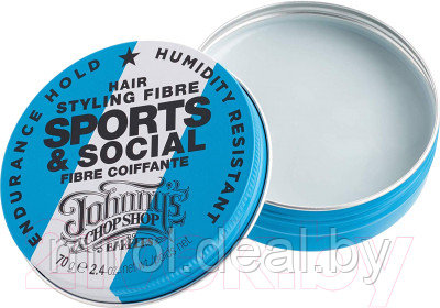 Паста для укладки волос Johnny's Chop Shop Sports & Social Hair Styling Fibre - фото 4 - id-p224261565