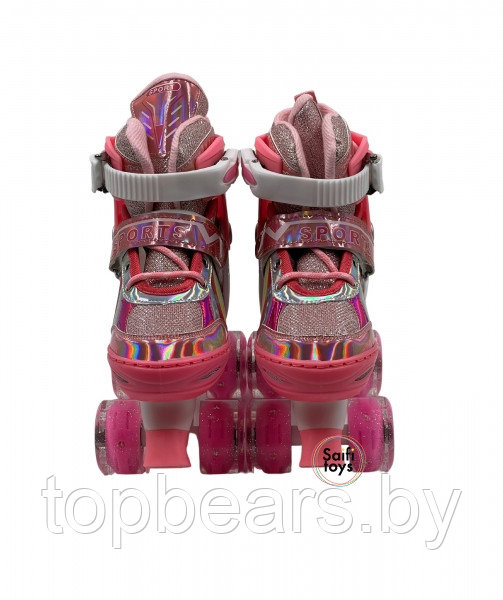 Роликовые коньки (розовый) - фото 2 - id-p224263674