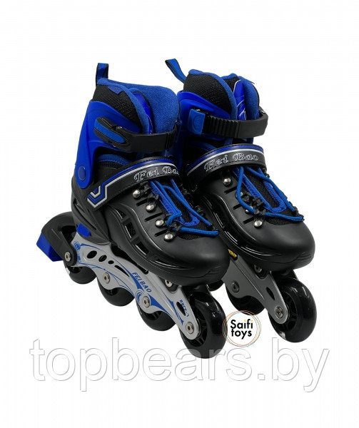 Роликовые коньки (синий) - фото 2 - id-p224263699