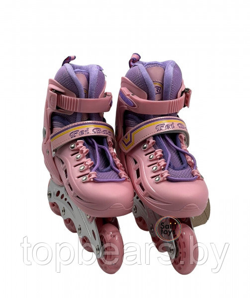 Роликовые коньки (розовый) - фото 1 - id-p224263760