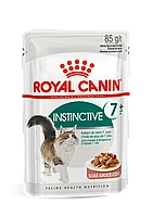 Royal Canin Instinctive 7+ влажный корм (кусочки в соусе) для кошек старше 7 лет, 85г., (Австрия)