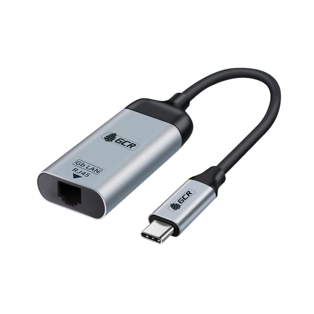 GCR Адаптер-переходник USB Type C RJ45, M/F, GCR-53398 Greenconnect - фото 1 - id-p224263770