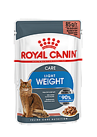 Royal Canin Light Weight Care in GRAVY влажный корм (кусочки в соусе) для взрослых кошек, 85г., (Австрия)