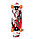Скейтборд " Красный с белым принт ", фото 2