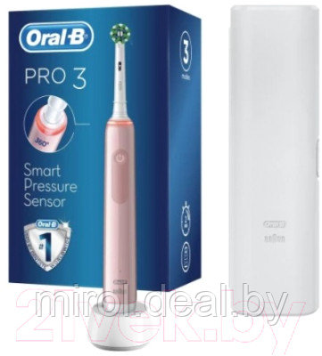 Электрическая зубная щетка Oral-B Pro 3 D505.513.3X - фото 2 - id-p224264142