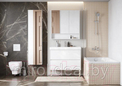 Шкаф-пенал для ванной Акватон Сканди - фото 4 - id-p224264212