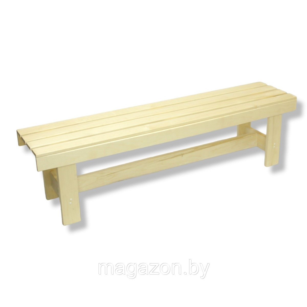Скамья узкая 1,5 м., осина