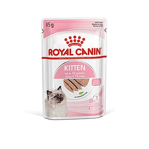 Корм влажный Royal Canin Kitten  Instinctive для котят  (в паштете) 85гр.