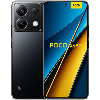 Смартфон POCO X6 5G 8GB/256GB Global Version Black