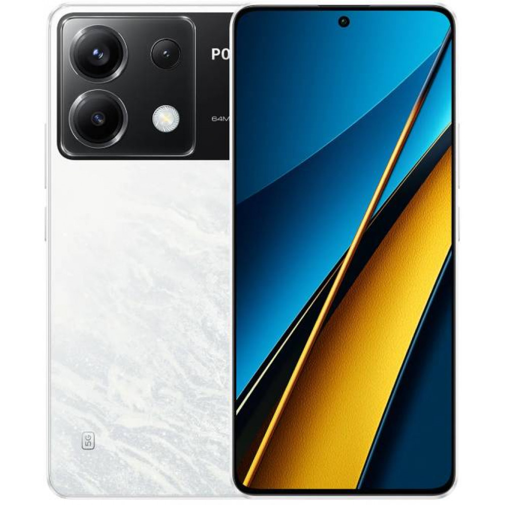 Смартфон POCO X6 5G 8GB/256GB Global Version White - фото 1 - id-p224268371