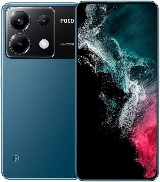 Смартфон POCO X6 5G 12GB/256GB Global Version Blue
