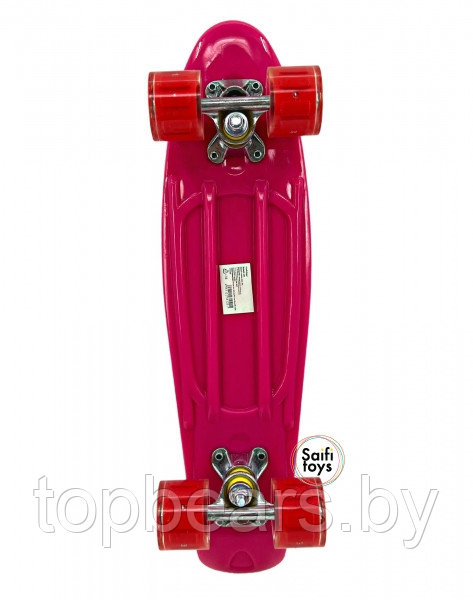 Скейтборд 120 (розовый) - фото 3 - id-p224268558