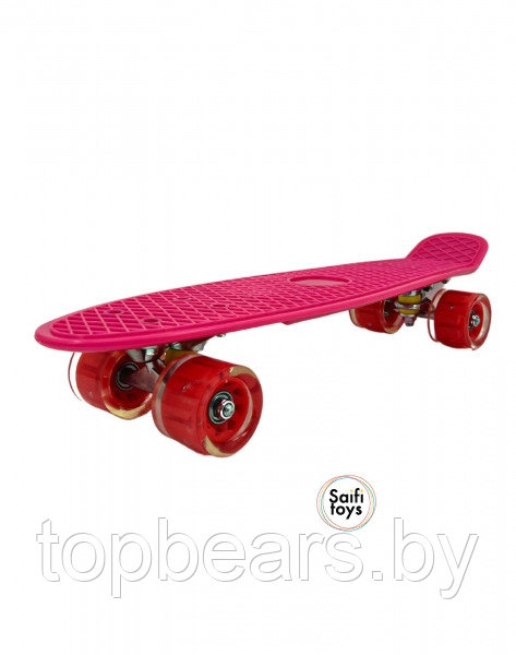 Скейтборд 120 (розовый) - фото 2 - id-p224268558