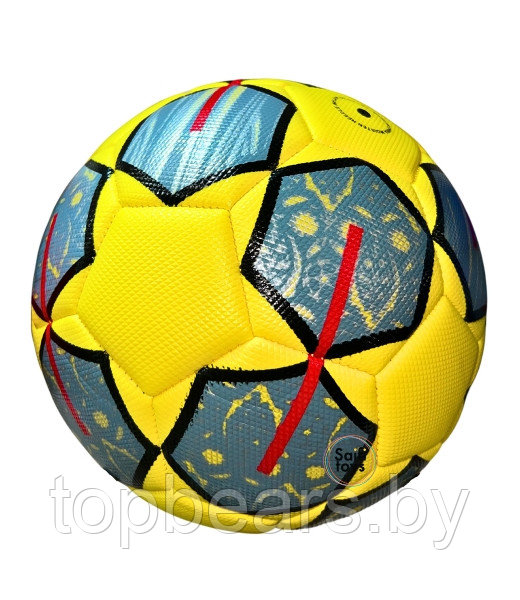 Мяч футбольный (желтый) - фото 1 - id-p224268692