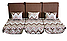 Матрас для качелей 170х55 см Шоколад зигзаг, фото 4