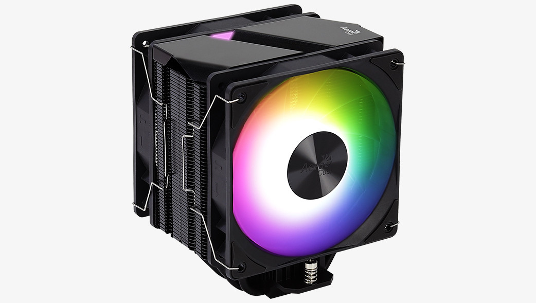 Кулер для процессора AeroCool Rime 4 Dual (All Socket, TDP 250W, PWM, ARGB) - фото 1 - id-p224256565