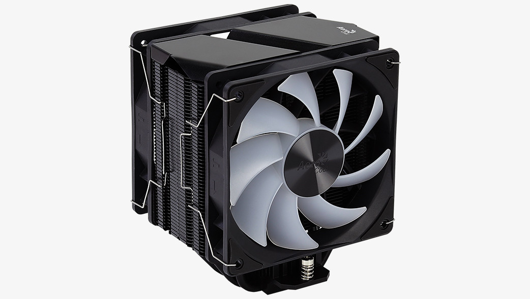 Кулер для процессора AeroCool Rime 4 Dual (All Socket, TDP 250W, PWM, ARGB) - фото 4 - id-p224256565