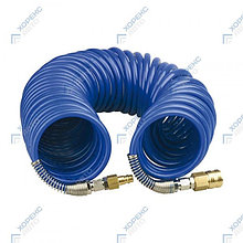 Шланг пневматический витой EUC 12х8 мм, 20 м, арт. EUC 12*8 20 blue