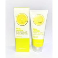 Пилинг-гель с экстрактом лимона [FarmStay] Real Lemon Deep Clear Peeling Gel